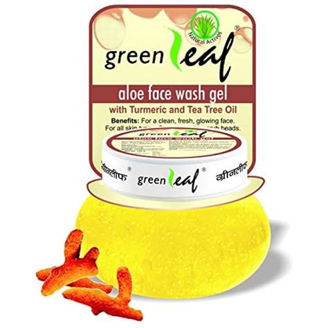Green Leaf Aloe Face Wash Gel 120g Combo (Combo) : Amazon.in: Beauty