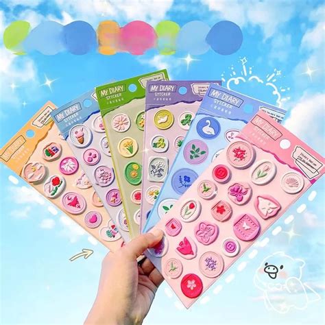 Wax Type Diary Stickers – Demoda