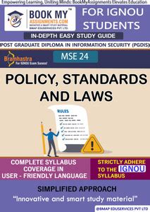 IGNOU MSE 24 Policy, Standards and Laws Study Material (In Depth Guide ...