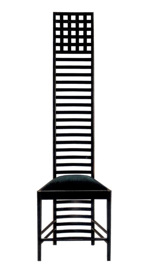 “哥特”风格的麦金托什高背椅 - 知乎