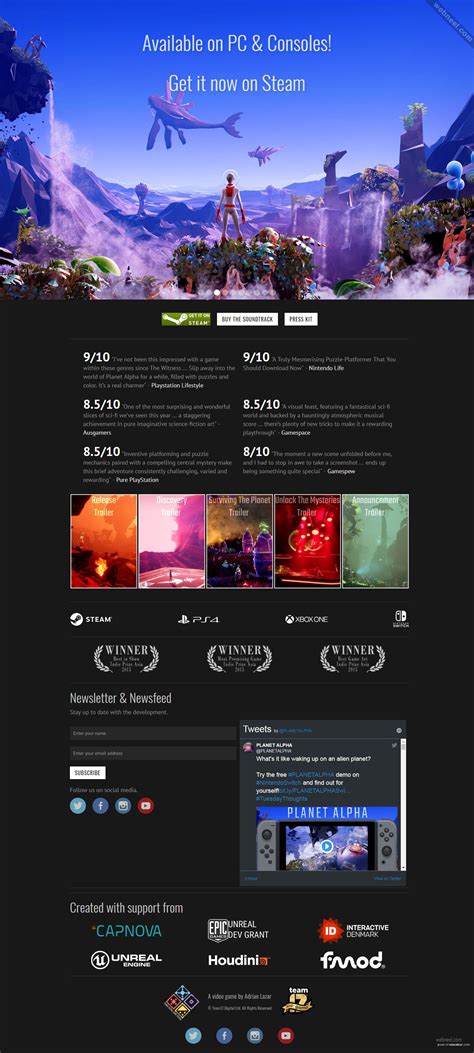 游戏网站-端游 - 网页设计