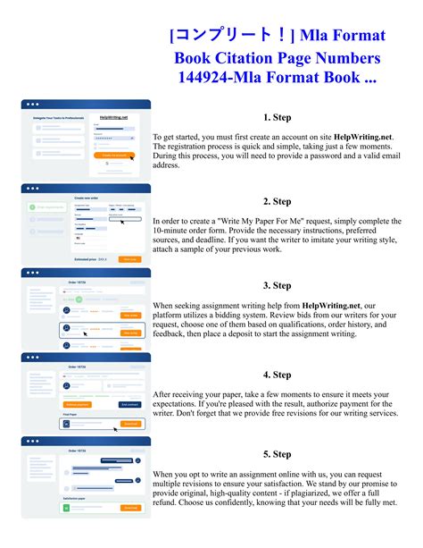 Mla Format Book Citation Page Numbers 144924-Mla Format Book | PDF