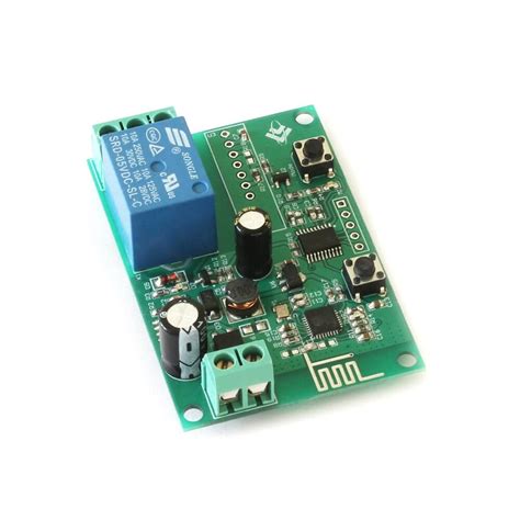 8-80V Wifi 1 Channel Relay Module 433Mhz RF Wireless Remote Control ...
