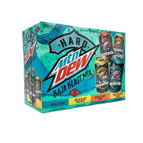 BUY MOUNTAIN DEW HARD SELTZER BAJA BLAST VARIETY EACH | Fridley Liquor