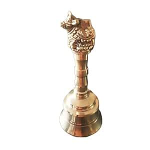 PujaSamadhaan Brass Temple Bell | Pital Ki Ghanti | Puja Bell | Ghanti ...