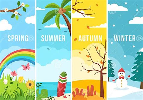 Image result for Spring/Summer Fall/Winter Cartoon