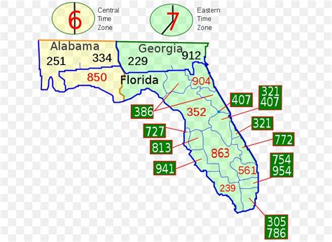 Image result for 239 Area Code Map