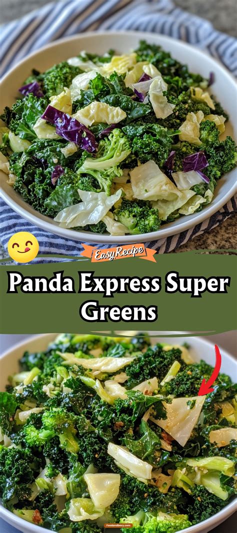 Super Greens Panda Express