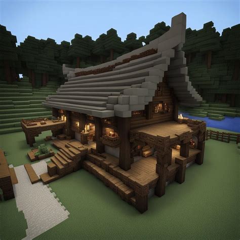 Minecraft Viking Longhouse Tutorial 的图像结果