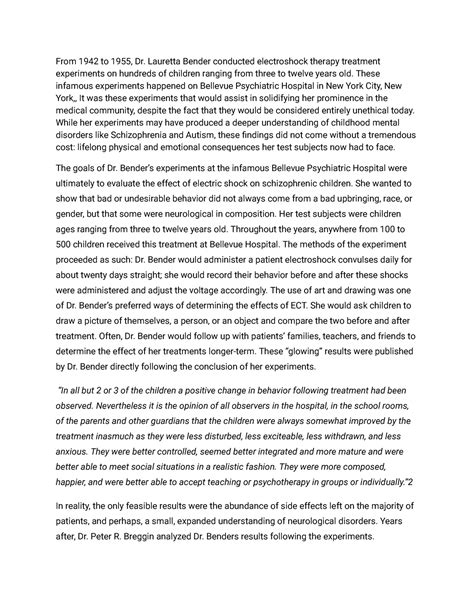 Untitled document-2 - jsad - From 1942 to 1955, Dr. Lauretta Bender ...