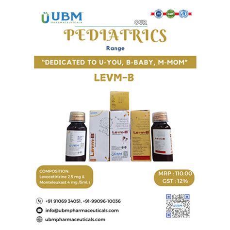 LEVM-B Suspension UBM Pharmaceuticals