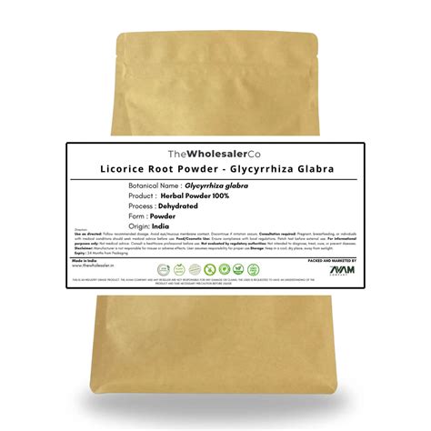 Mulethi Powder - Glycyrrhiza Glabra - Licorice Root- Bulk Supplier ...