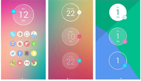 Image result for Clock Widget Android Interface