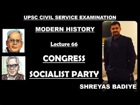 Congress Socialist Party - Left Movements in India - Modern History of ...