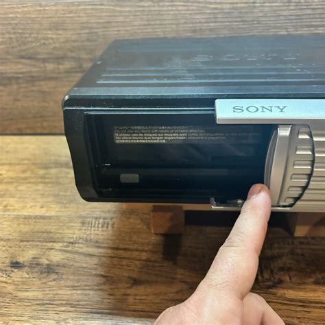 SONY CDX-454RF 10-DISC ADD-ON CD CHANGER Untested!! For Parts Or Repair ...
