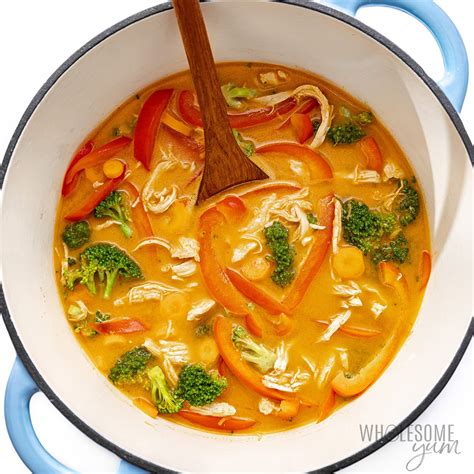 Coconut Curry Soup (20 Minutes!) - Wholesome Yum