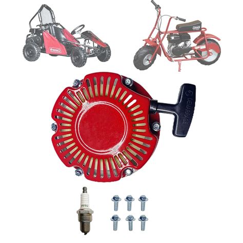 Qymoto98cc Recoil Pull Start For Coleman Ct100u Cc100x Mini Bike ...