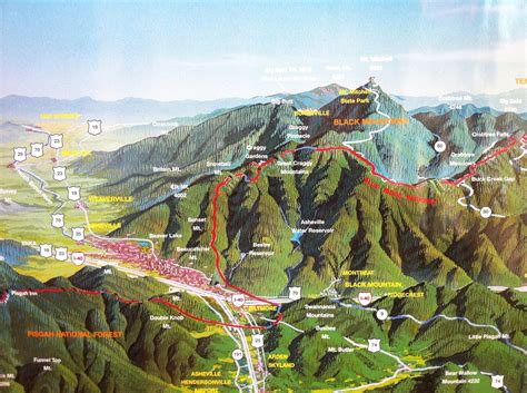 Interactive Map Of Nc Mountains A FREE Daily Visitor Guide for the ...