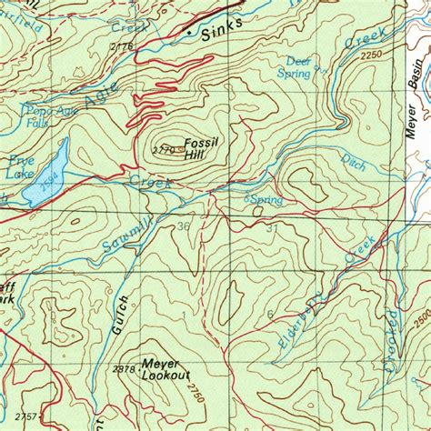 Lander, WY (1978, 100000-Scale) Map by United States Geological Survey ...