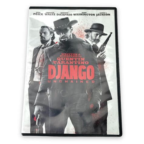 Django Unchained Blu Ray Cover