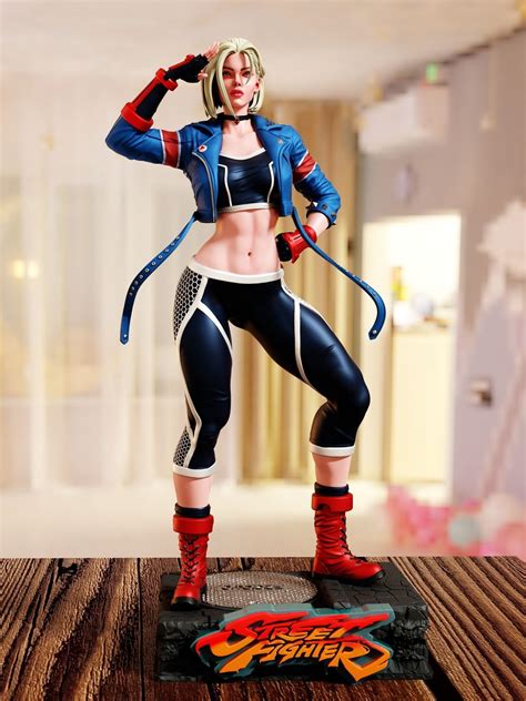 cammy street fighter 6 3D model 3D printable | CGTrader