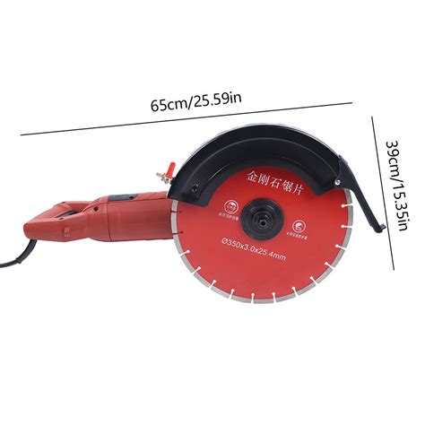14 Circular Concrete Cut off Saw Wet Dry Concrete | Ubuy India
