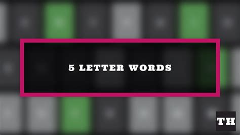 5 Letter Words Starting with TE - Wordle Clue - Try Hard Guides