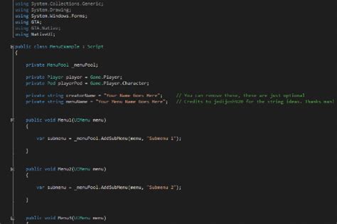 Image result for Native UI Mod Menu