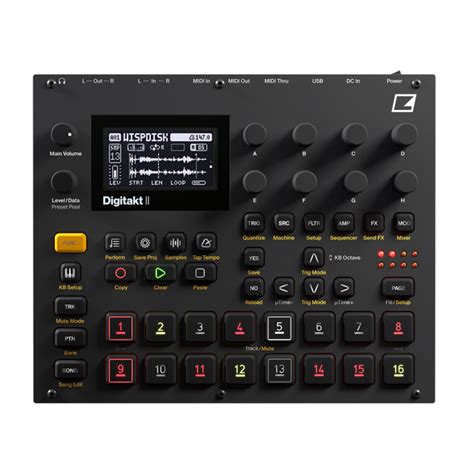 Elektron Digitakt II 16-track Stereo Drum Computer and Sampler