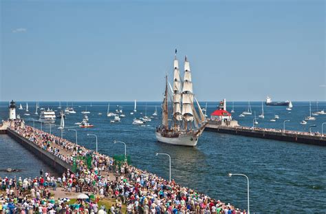 Duluth Harbor Cam: The Tall Ships are Coming!