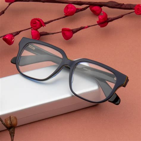 Buy TED SMITH Unisex 100% Acetate Full Rim Rectangle Frame Online