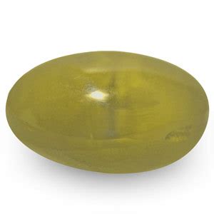 1.72-Carat IGI-Certified Yellowish Green Alexandrite Cat's Eye ...