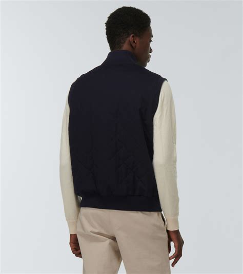 Loro Piana - Carry reversible cashmere vest Loro Piana