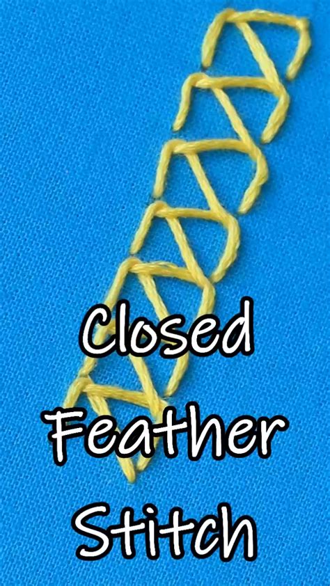 Feather Stitch Tutorial 的图像结果