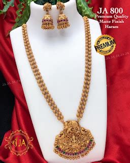 Premium Quality Matte Necklace Latest Jewelry Collection - Indian ...