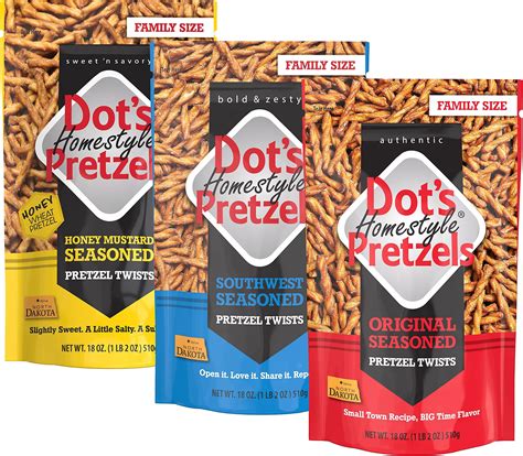 Amazon.com: Dot's Pretzels Homestyle Pretzels Original Seasoned (35 oz.)