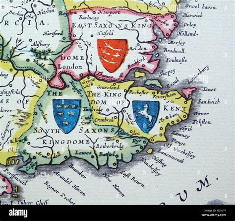 Shields of Sussex, Kent and Essex from the Heptarchy; a collective name ...
