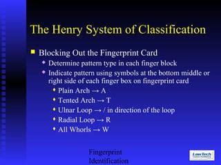 Image result for Henry Classification System
