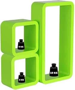 DECORVISTA Cube Shelf Wooden Wall Shelf for Books Storage Home Decor ...