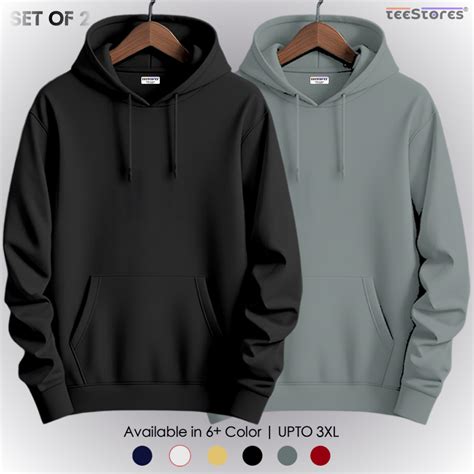 Pack of 2- Pullover Hoodie's – Teestores