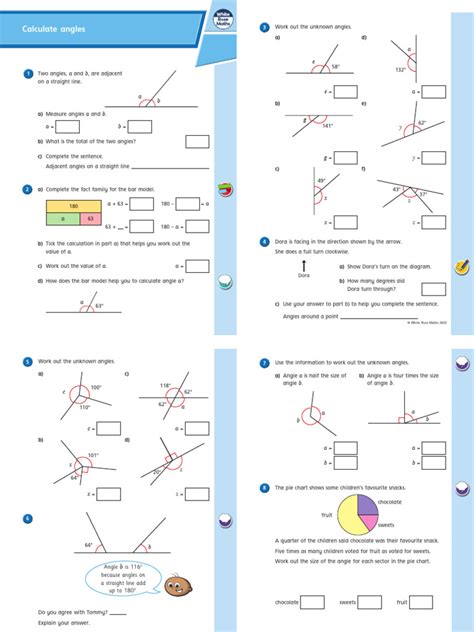 Friday - Calculating Angles | Download Free PDF | Angle | Pie Chart