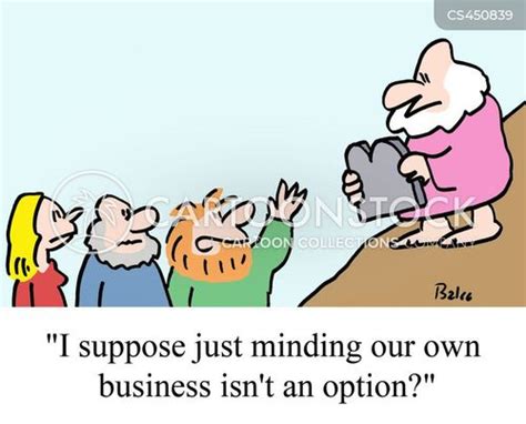 Mind Your Own Business Cartoon 的图像结果