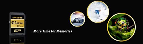 Patriot Memory V90 SDXC UHS II U3 Class 10 SD Card 128GB PEF128GEP92SDX ...