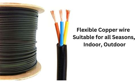 Mabron Flat 3 Core Copper Wires and Cables 1.5mm for Domestic and ...