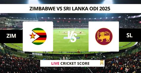 ZIM vs SL Live Score: Scorecard, Ball by Ball 2nd ODI