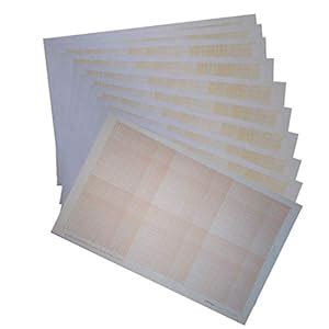 CRAFTWAFT Log Log 2 X 3 Cycle Graph Paper (2 Cycle X 3 Cycles) (25 ...