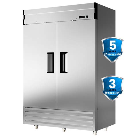 Buy 54"W 2 Door Commercial Freezer 49 Cu.Ft Dynamic Cooling OmniSmart ...
