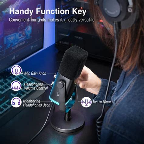 Buy FIFINE Ampligame AM8 USB Gaming Microphone | Elitehubs.com– EliteHubs