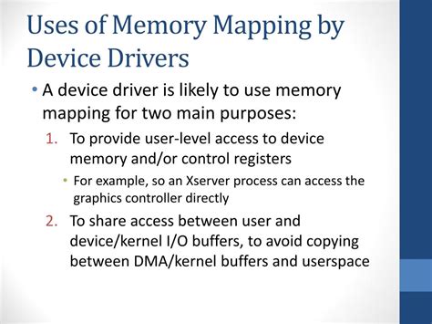 Image result for Driver Memory Mapping