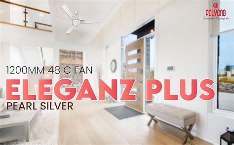 Buy Polycab Eleganz Plus 1200mm 1 Star Ceiling Fan For Home | Embossed ...